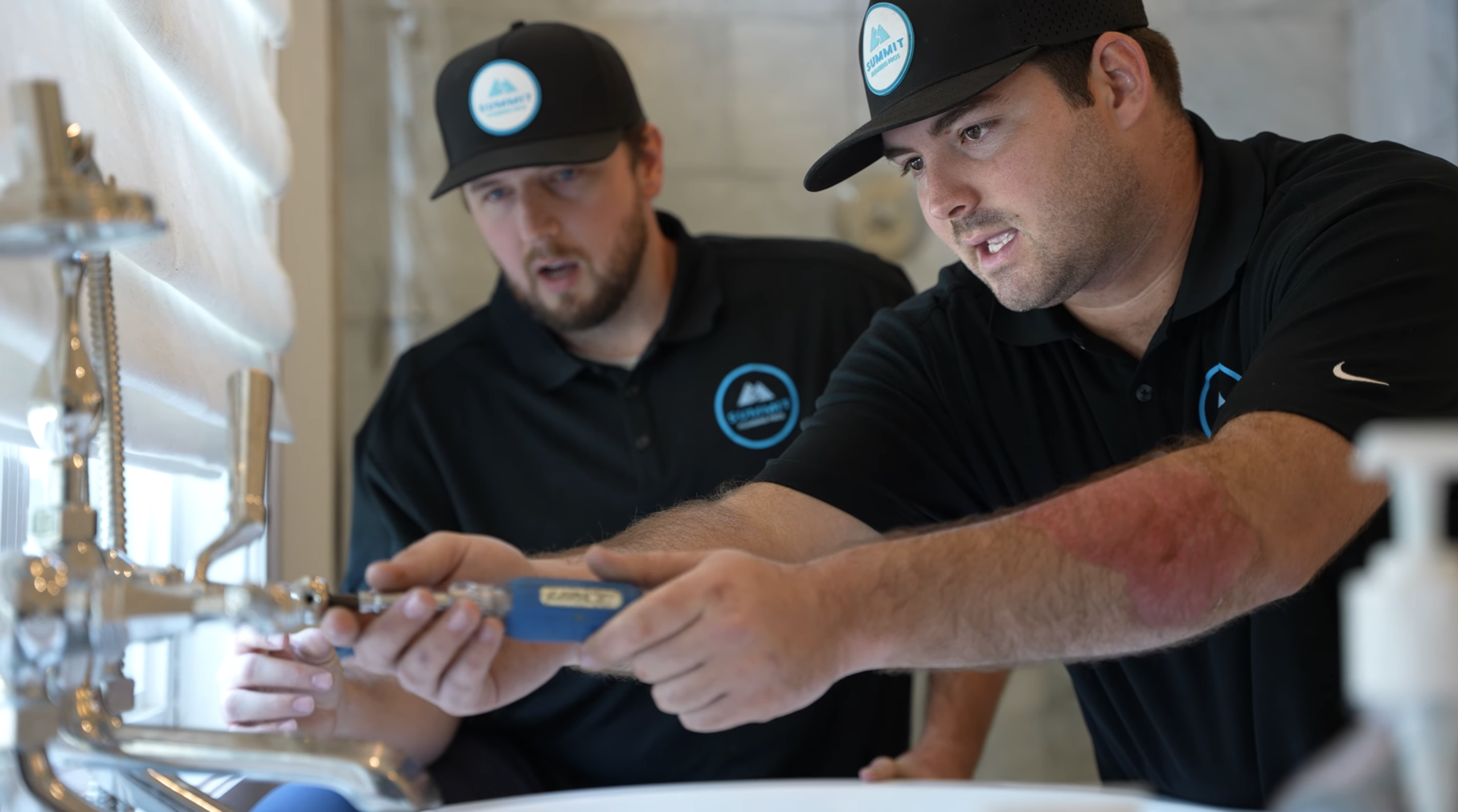 summit plumbing pros of Utah repair faucet